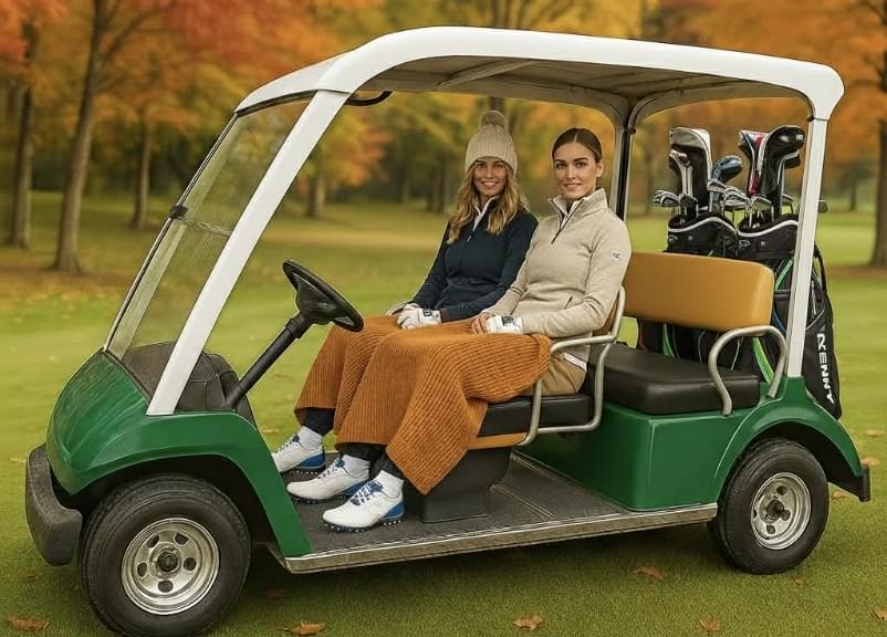 ゴルフカート後付けシートヒーター『コタツ』